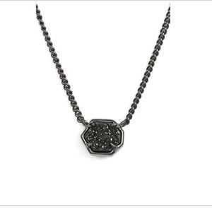 Kendra Scott Gunmetal Necklace